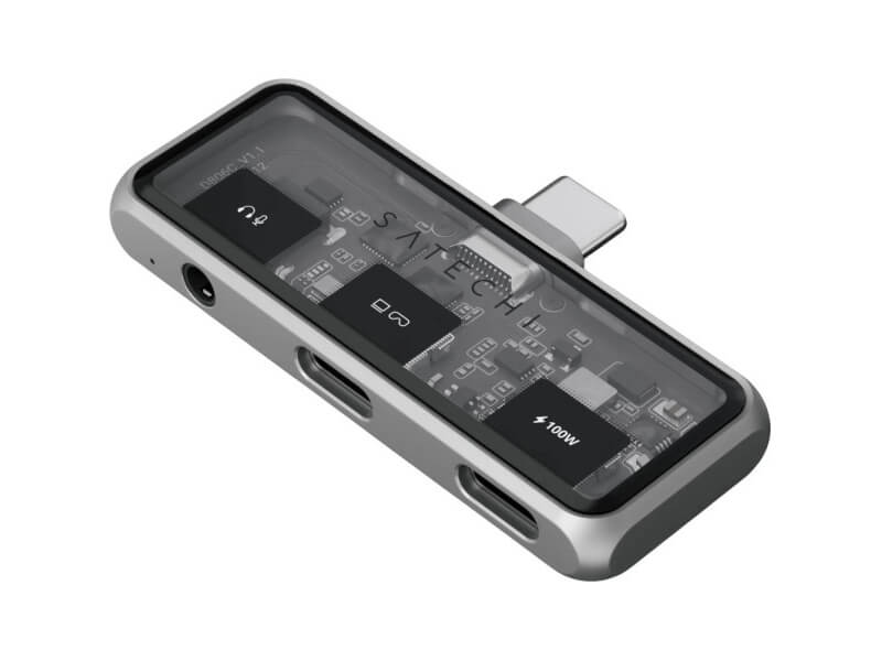 Хаб Satechi Mobile XR Hub with microSD Reader Space Grey (ST-HXRAJM)